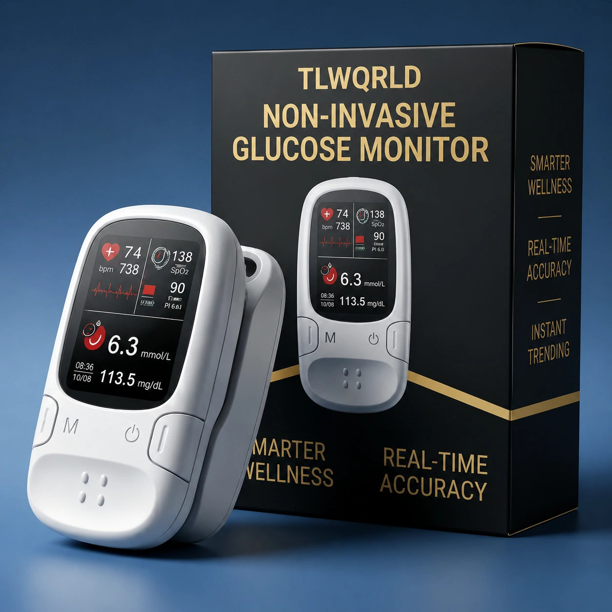 🔥 Final 2 Hours: Only Limited Stock Left  🏆 TLWQRLD™ Non-Invasive Blood Glucose Meter 99.9% Accuracy (Mayo Clinic Recommended)