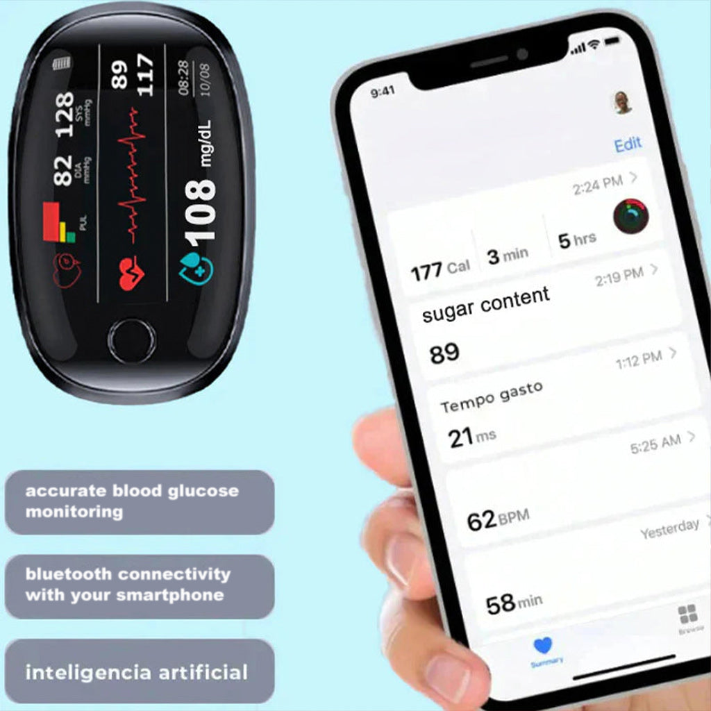 🔥 Final 2 Hours: Only Limited Stock Left  🏆 TLWQRLD™ Non-Invasive Blood Glucose Meter 99.9% Accuracy (Mayo Clinic Recommended)