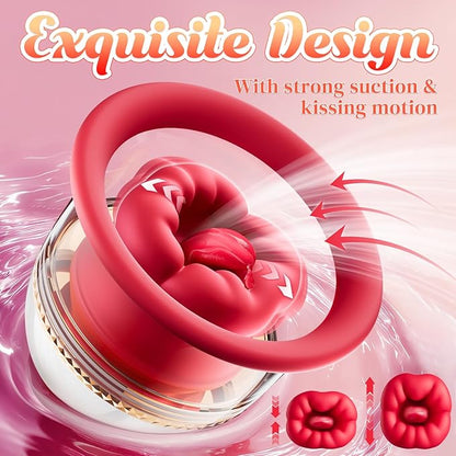 🌹Mind-Blowing 12-in-1 AI Rose Sucker & Vibrator: 9 Intense Patterns + 3 Orgasm-Inducing Suction Modes for Clit, Nipple & Anal Ecstasy⚡ The Ultimate Hands-Free Self-Care Toy for Women🔥