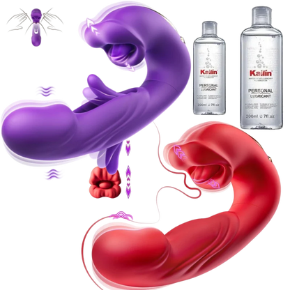 🎀🎀[First 100 Orders Daily Get FREE Exclusive Ritual Set!] 🎀2026 Ultimate G-Spot Vibrator (7 Slapping & 5 Licking Modes)