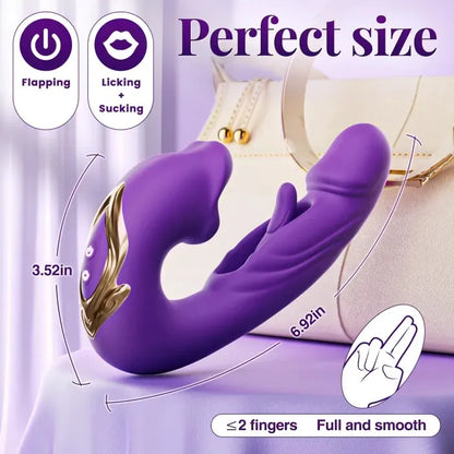 🎀Unleash 2026’s Ultimate Pleasure 🎀G-Spot Vibrator Female Sex Toy, featuring 7 slapping vibration modes and 5 licking/sucking modes🎀