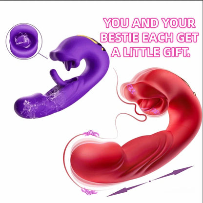 🎀Unleash 2026’s Ultimate Pleasure 🎀G-Spot Vibrator Female Sex Toy, featuring 7 slapping vibration modes and 5 licking/sucking modes🎀